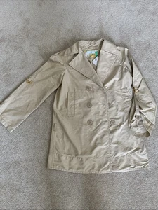 emilio pucci firenze Woman’s Trench coat Size 6 US Made In Italy (No Belt) - Picture 1 of 9