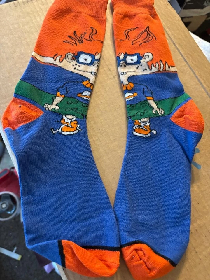 RUGRATS CHUCKIE FINSTER SOCKS (UNISEX) - Image 1 of 1