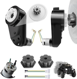 High-Speed 24V RS555 Motors with Gearbox for Kids Ride-On Toy Upgrade - Picture 1 of 7