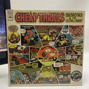 Big Brother & Holding Company Cheap Thrills 1968 Vinyl LP Rare 100% Original - Picture 1 of 13