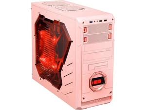 Apevia X-Dreamer-4 Pink Mid-Tower case. Full, Flex, Mini, and Micro ATX. - Picture 1 of 9