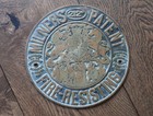 Altes Tresorschild Messingschild Milners