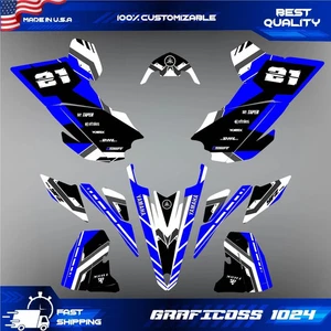 Yamaha YFZ 450 graphics kit 2003 2004 2005 2006 2007 2008 stickers decals kit - Picture 1 of 6