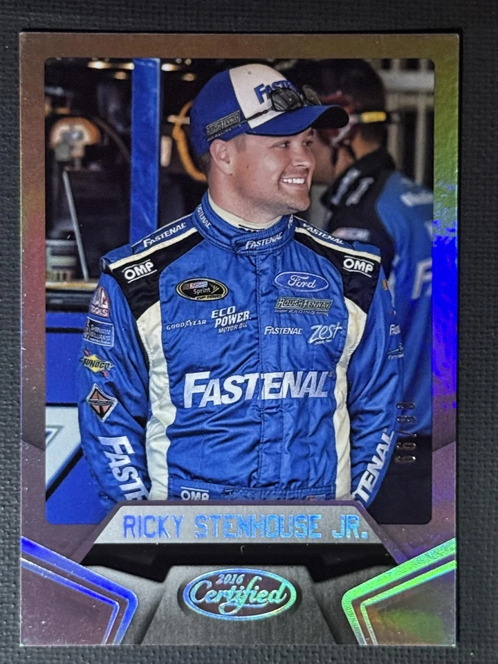 2016 Panini Certified #18 Ricky Stenhouse Jr. Mirror Silver /99 Racing - Image 1 of 2
