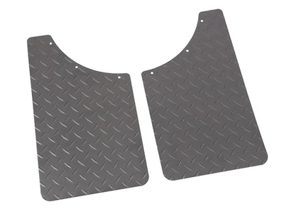 Guardabarros con placa de diamante negro Dee Zee para Chevy Dodge Ford GMC RAM Jeep DZ1808TB Foto 1 de 4