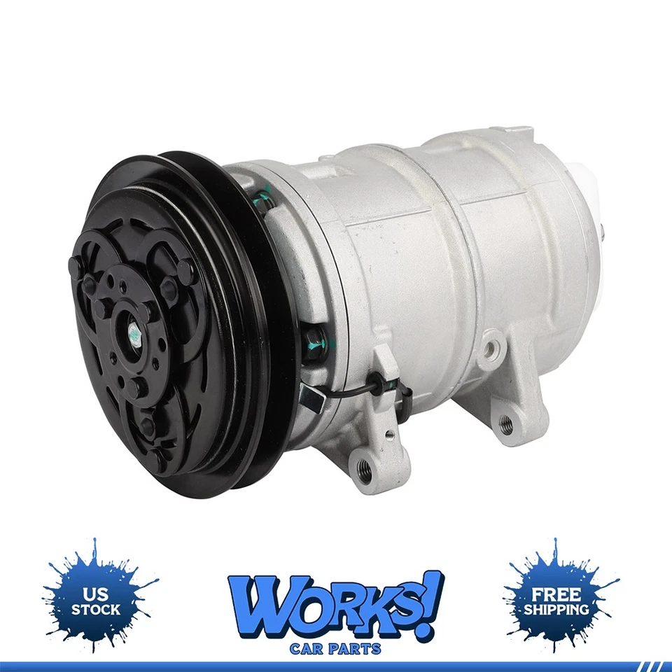 AC Compressor w/Clutch For Isuzu Trooper 2.8L 1989-1991 Trooper 1.9L 1984-1985 Foto 1 de 4