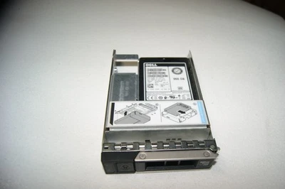 Dell T2G0Y 2.5" 960GB SSD Drive in 3.5" Gen14 tray for R740 R640 R940 100% USA! - Image 1 of 4