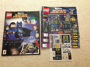 Lego NEU 6860 Batman Batcave Anleitung + Aufkleber Set + NUR Comic - Bild 1 von 4
