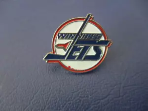 WINNIPEG JETS LOGO LAPEL COLLECTOR PIN - Picture 1 of 2
