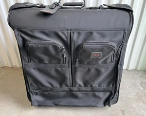 TUMI Alpha Ballistic Bi-Fold Rolling Garment Bag Black 22403 - Picture 1 of 10