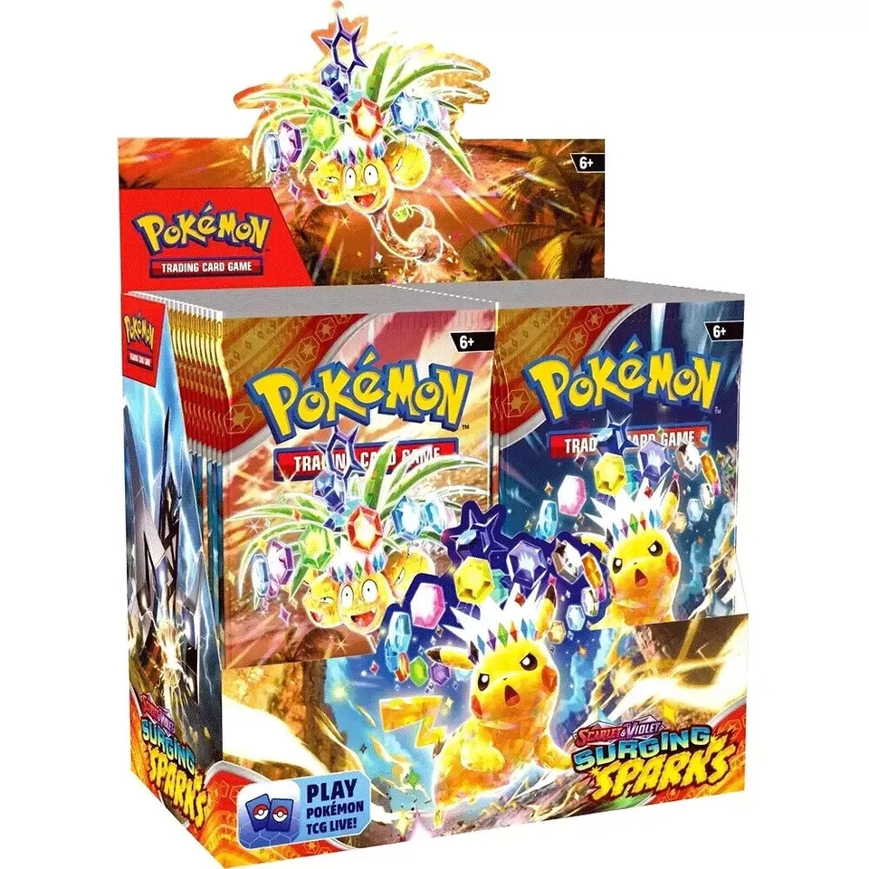 Pokemon TCG: Surging Sparks Factory Sealed Booster Box - Image 1 of 1