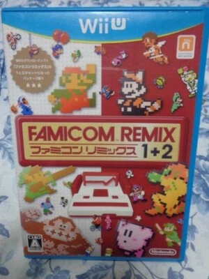 Famicom Remix 1+2 NES Remix Pack WiiU WUP-006 2014 NTSC-J Japan Nintendo USED - Image 1 of 4