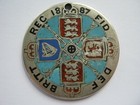 1887 Queen Victoria enamelled Double Florin