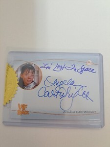 LOST IN SPACE ANGELA CARTWRIGHT AUTOGRAPH