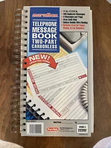 Marathon Telephone Message Book - Picture 1 of 7
