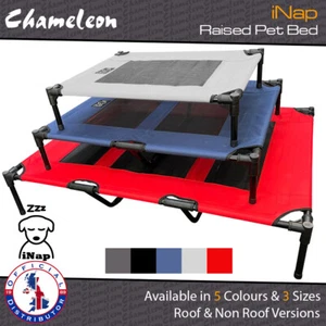 Premium Elevated Dog Bed, Raised Pet Bed Cooling Mesh Camping Cot M, L & XL - Picture 1 of 8