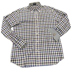 {Paul & Shark} Camisa de yate para hombre talla 42L con botones azul/púrpura/negro - Imagen 1 de 7