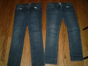 2 Pair So Wear It Declare It Jeans Size 13 Average Inseam 31 Gently Used - Picture 1 of 8
