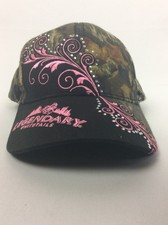 Legendary/ Whitetails camo hat pink