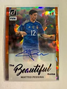 K158,397 - 2022-23 Donruss Beautiful Game Auto Orange Ice #28 Matteo Pessina - Picture 1 of 1