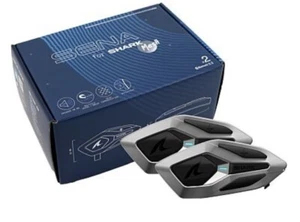 Casque Shark SENA MESH MWD Duo Système D'Intercom Étanche 24 Motards 1600m - Imagen 1 de 7