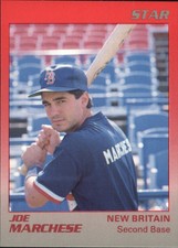 1989 New Britain Red Sox Star #9 Joe Marchese