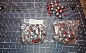 (33)   2.oz READY RIG SINKERS EGG WEIGHTS LOT - Picture 1 of 6