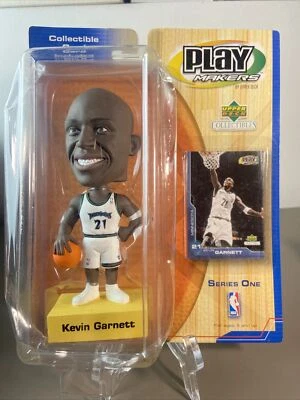 Kevin Garnett 2000 NBA Upperdeck Play Makers Bobblehead (NIP)  Foto 1 de 4