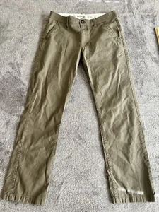 Fox Racing Tapered Pants Khaki Mens Size 31x28 Pants Green Brown Olive - Picture 1 of 6