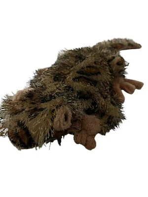 Ganz Webkinz Leopard Gecko Lizard Stuffed Plush Animal HM198 Tan Brown - NO CODE - Image 1 of 3