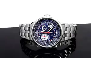 Citizen BY0000-56L Radio Controlled Perpetual Calendar Chrono-Time Men's Watch - Picture 1 of 7