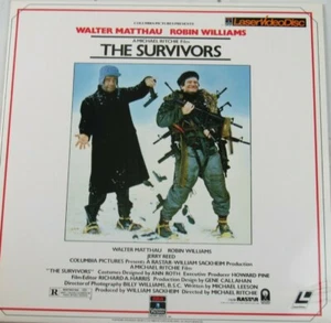 The Survivors, Walter Matthau Robin Williams Extended Play Laser Disc R - Imagen 1 de 2