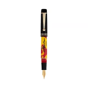 New LeBOEUF L. Frank Baum Yellow Brick Road Ltd Ed Fountain Pen F or M Nib - Picture 1 of 6