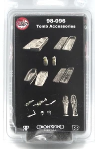 Ral Partha 98-096 Tomb Accessories (Chaos Wars) Terrain Crypt Cemetery Graves - Picture 1 of 3