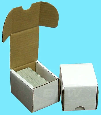 50 BCW 100 COUNT CARDBOARD STORAGE BOXES Trading Sport Card Holder Case Baseball - Image 1 of 3
