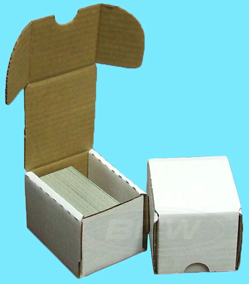 50 BCW 100 COUNT CARDBOARD STORAGE BOXES Trading Sport Card Holder Case Baseball - Image 1 of 3
