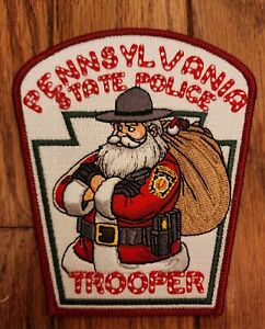 Pennsylvania State Police Trooper Christmas Patch