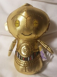 Hallmark Itty Bittys C-3PO Star Wars Plush 5" Gold Stuffed Toy Droid - Picture 1 of 4