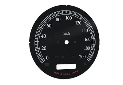 Harley-Davidson Road King - Speedometer dials MPH to KM/H Gauges - Image 1 of 4