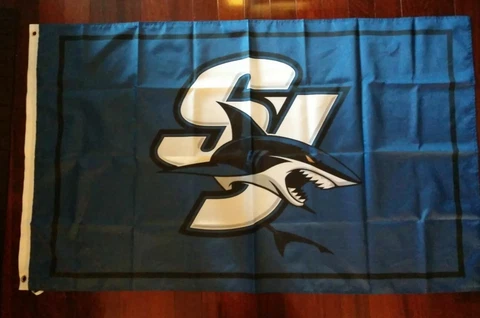 San Jose Sharks 3x5 Flag. US seller. Free shipping within the US Cover