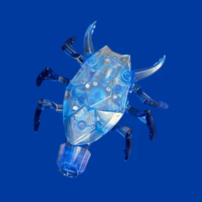 HEXBUG 6 Legged Crystal Blue Scarab Beetle B4 - Image 1 of 4