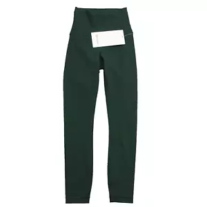 Neu Lululemon Leggings Größe 0 Wunder Schleppe hoher Bund 25" LGYG Legacy grün - Bild 1 von 7