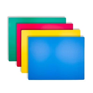 Commercial Grade Cutting Board Mats Extra Large 24 x 18 Inch Multi-Color 4 Pa... - Picture 1 of 8