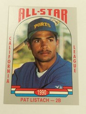 1990 Cal League Cards PAT LISTACH Stockton Ports Minor League! Milwaukee Brewers