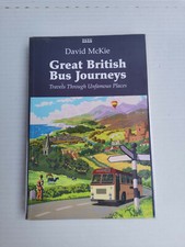 Great British Bus Journey Travel Rural Britain David McKie Large Print Book