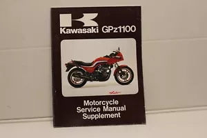 1983 Kawasaki GPz1100 Service Manual Supplement 9992-1038-01 - Picture 1 of 2