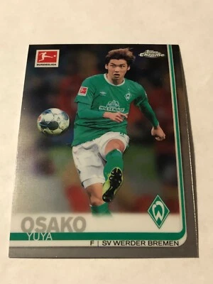2019-20 Topps Chrome Bundesliga Base Yuya Osako #84 SV WERDER BREMEN - Image 1 of 2