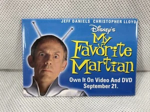 My Favorite Marsian Own It On Video & DVD September 21 Button NEU 5S3 - Bild 1 von 2