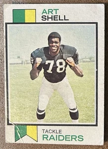 1973 Topps Set-Break # 77 Art Shell RC VG (crease pics) - Picture 1 of 2