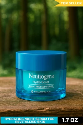 Suero nocturno NEUTROGENA Hydro Boost: piel restaurada y revitalizada - 1,7 oz NUEVO Foto 1 de 4